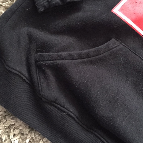 Nebraska black hoodie sweatshirt medium - Picture 5 of 5